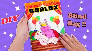 [🐾paper diy🐾] Roblox Jax and Pomni Couple | Outfit Blind Bag ASMR | The Amazing DIGITAL CIRCUS#Pommi