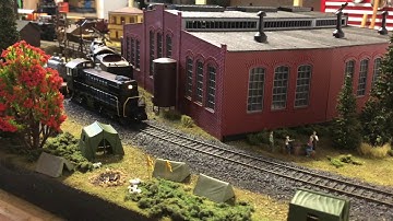 Model Railroad Adventures with Bill E34 - Model Railroad HO Scale Switching Layout Operation Session