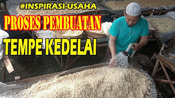 Thumbnail of PROSES PEMBUATAN TEMPE KEDELAI | Hasil Jadi Tempe Yang Putih dan Bersih