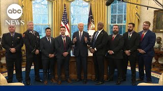Biden honors nations civilian and military heroes at White House