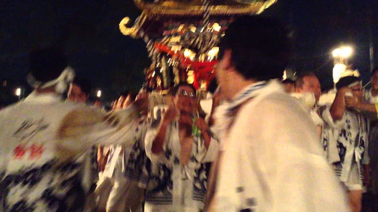 恩智祭り 恩智神社夏季例祭 八尾市 平成２７年８月１日 土 夜の部 Youtube