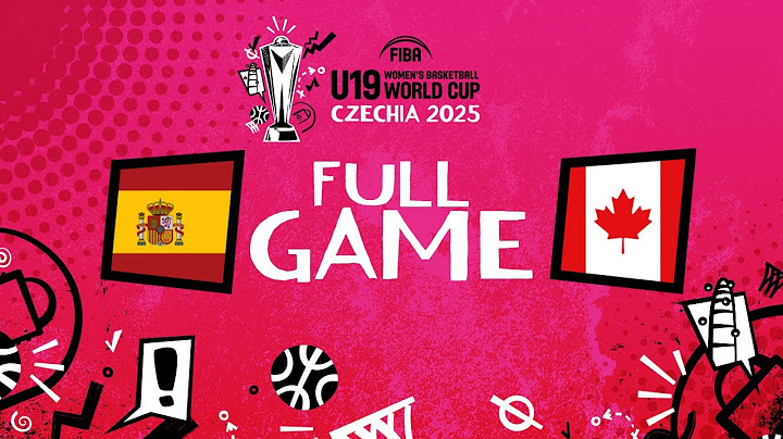 3RD PLACE GAME | Spain v Canada | Full Basketball Game | FIBA U19 Women's Basketball World Cup 2025