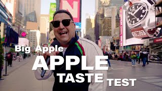 The Big Apple Apple Taste Test
