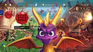 Spyro Reignited Trilogy - Fiery Free PS4 Theme