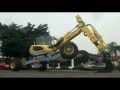 Spider Back Hoe Dinas Kebersihan DKI Jakarta Mirip Transformer