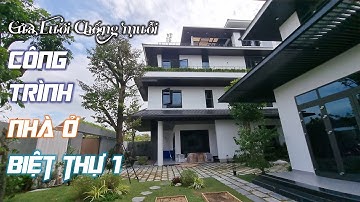 Cửa lưới chống muỗi công trình nhà ở Biệt thự