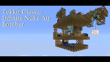 Minecraft Tekkit Classic: Infinite Nuke Air Bomber