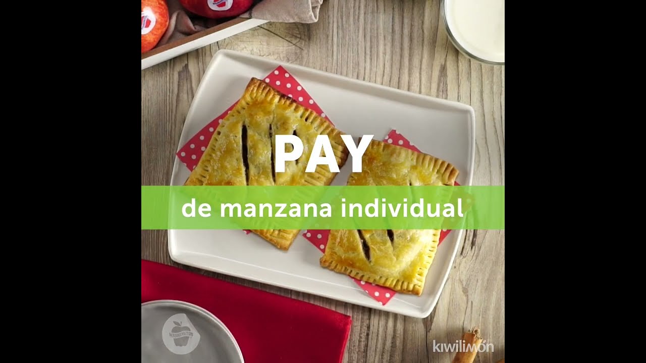 Pay de manzana individual - YouTube