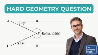 Reflex Angles with Parallel Lines Exam-Style Question