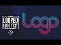 Illustrator Beginner Tutorial: Loop Logo Text