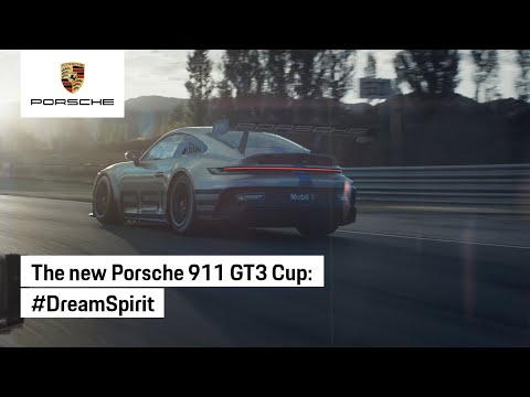 It takes a team to achieve a dream. The new 911 GT3 Cup.
