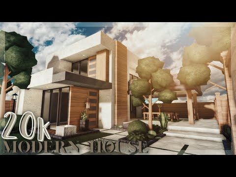 BLOXBURG: 20k Modern House | Roblox Speedbuild | Housebuild