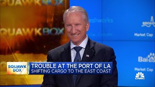 Port of Los Angeles director on cargo capacity, shifting ships to the east coast