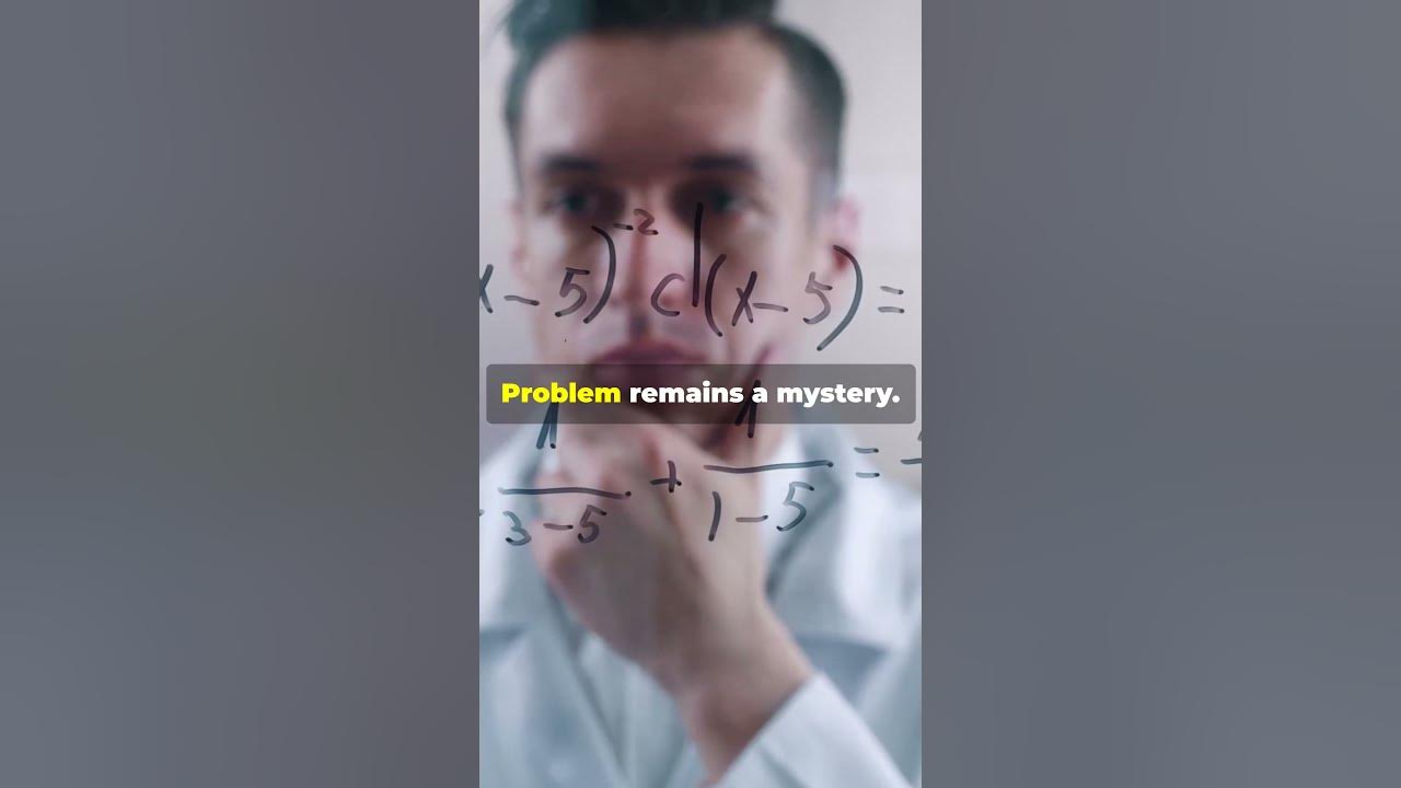 The Oldest Unsolved Math Problem: A Mystery for Centuries! 🧮🔍 # ...