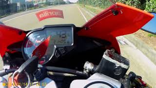 アプリリア Rs4 125の最高速 0 100km試してみた動画 Aprilia Rioblog