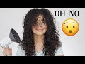 CURTAIN BANGS ON CURLY HAIR - WATCH THIS BEFORE GETTING THEM!