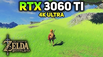 Zelda Breath of the Wild on RTX 3060 Ti | 4K ULTRA (Cemu Emulator)