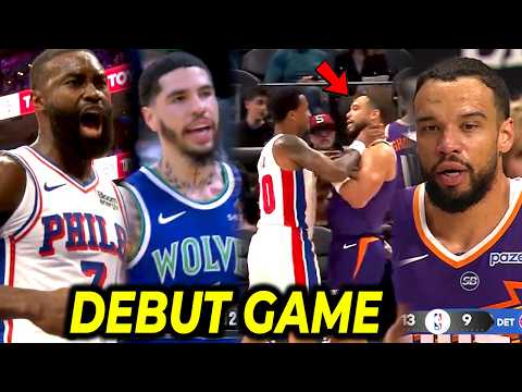 SINAKAL SI BROOKS! LaMelo Ball Wolves DEBUT & Jaylen Brown Sixers debut! Season ending injury agad?