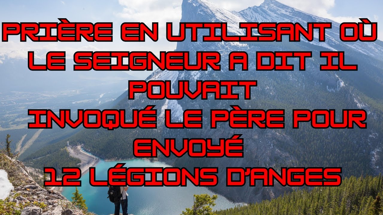 Prière en utilisant Mathieux 2653 - YouTube