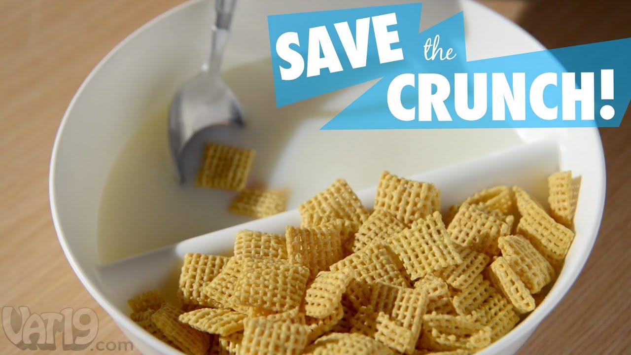 This Genius Cereal Bowl Separates Your Milk and Cereal To Prevent