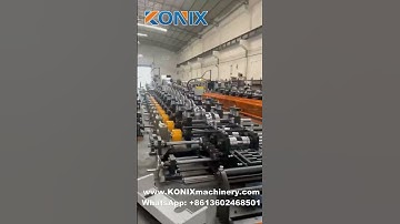 drywall partition channel roll forming machine  #rollformer #rollformingline #metalstud