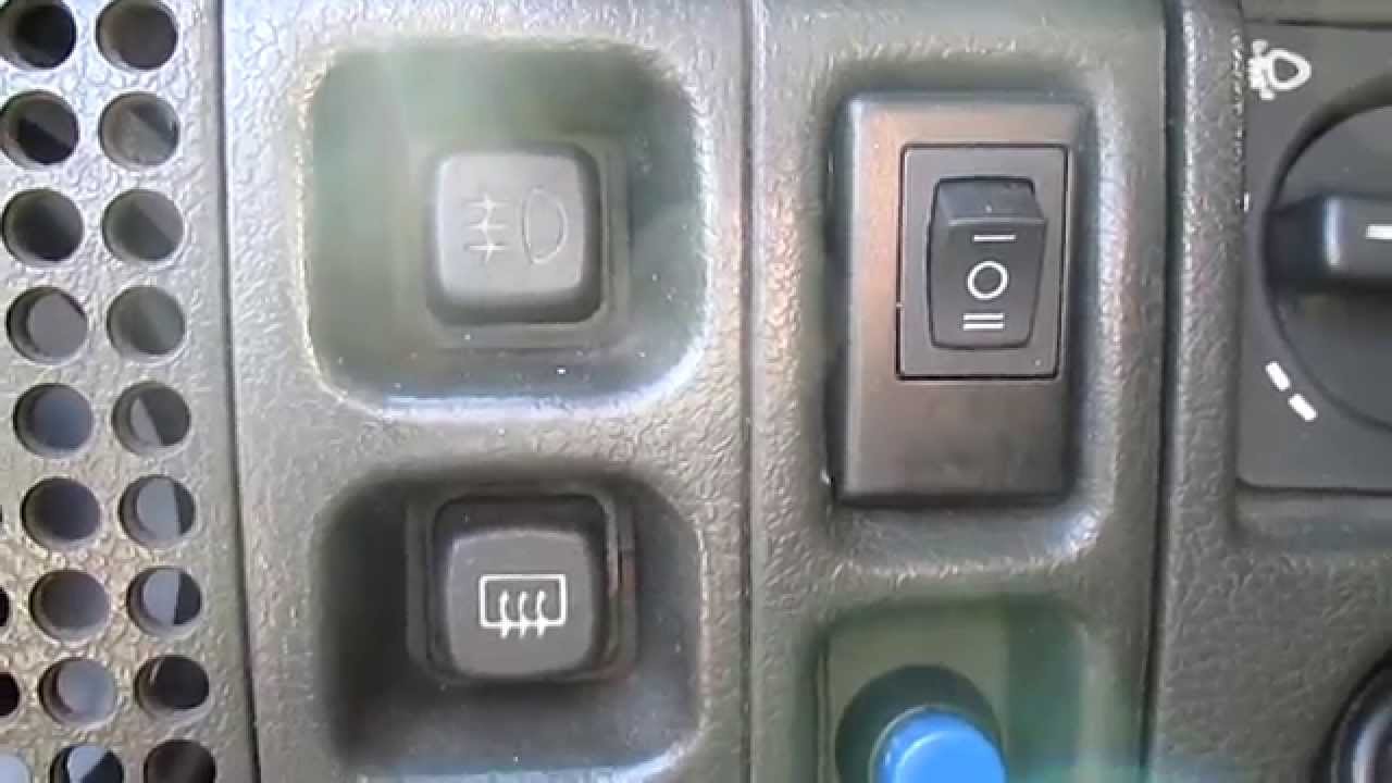 Установка ГБО. Клавиша переключения ГБО.