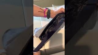 Part one of cleaning my six year old nylon baggallini
