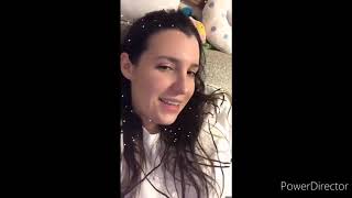 Stephie Caire on Instergram livestream on 10. 04.2020