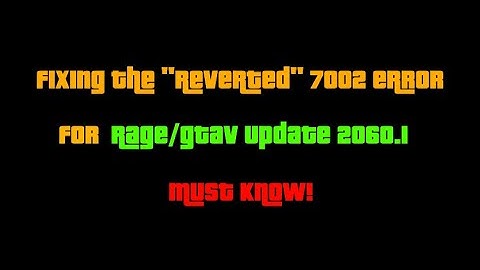 GTA V | LSPDFR | 2060.1 Update 7002 Error Fix 9/9/20 (Steam Users)