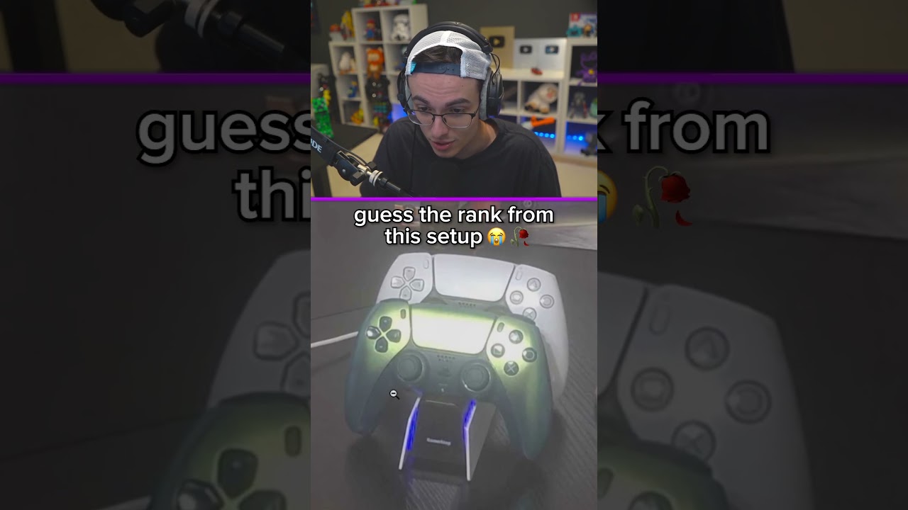 bro has a LEGO gaming setup 😭