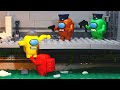 Escaping from Prison in AMONG US: Special Jail (Lego Stop Motion)