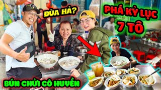 Cùng Nga Sumo Đại Náo 7 Tô Mì Trộn Tại Quán BÚN CHỬI CÔ HUYỀN Lần Đầu Tiên Điều Này Xảy Ra.