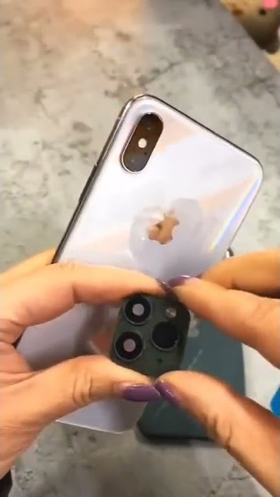 iphone x convert into iphone 11 pro #shorts