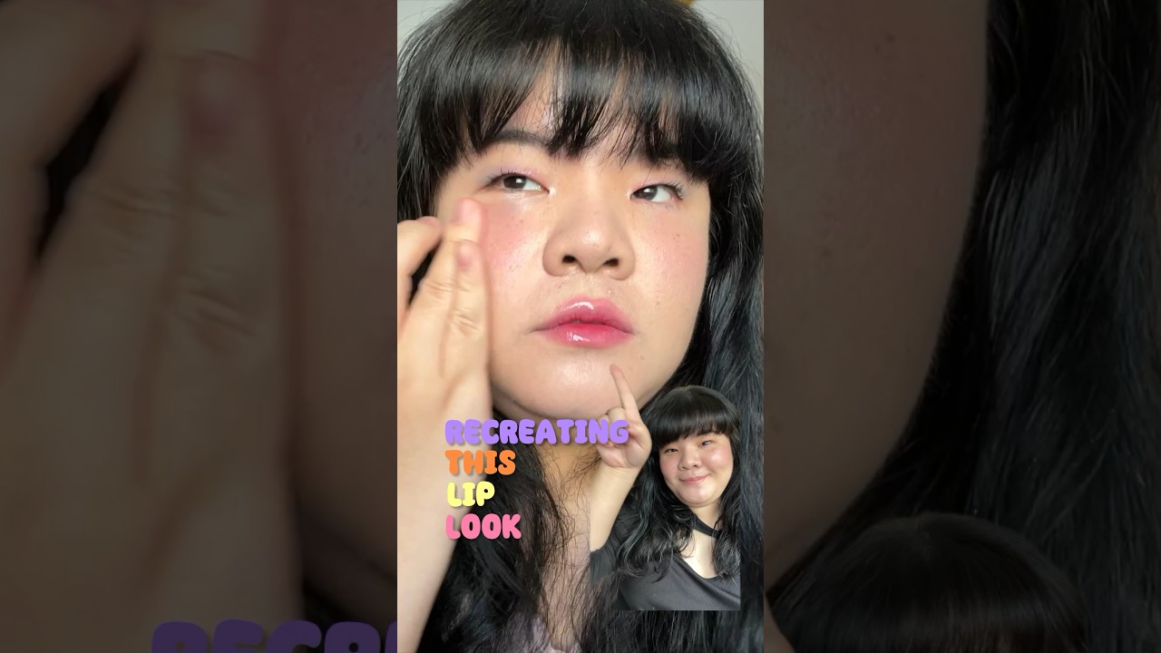 3D Lip Contour tutorial popular in K-Beauty makeup 🩷