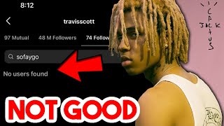 Travis Scott Unfollowed SoFaygo.. Not looking good 😬