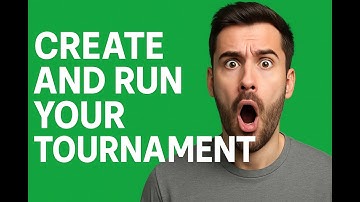 Score7 Tutorial: How To Create And Run A Knockout Tournament