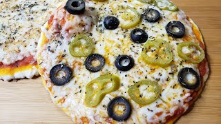 1 Minute pizza Recipe | Instant Pizza Recipe without yeast  #Shorts #shortRecipes  #snacks