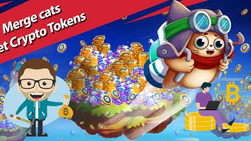 MERGE CATS APP CRYPTO GAME - FIRST GAMEPLAY