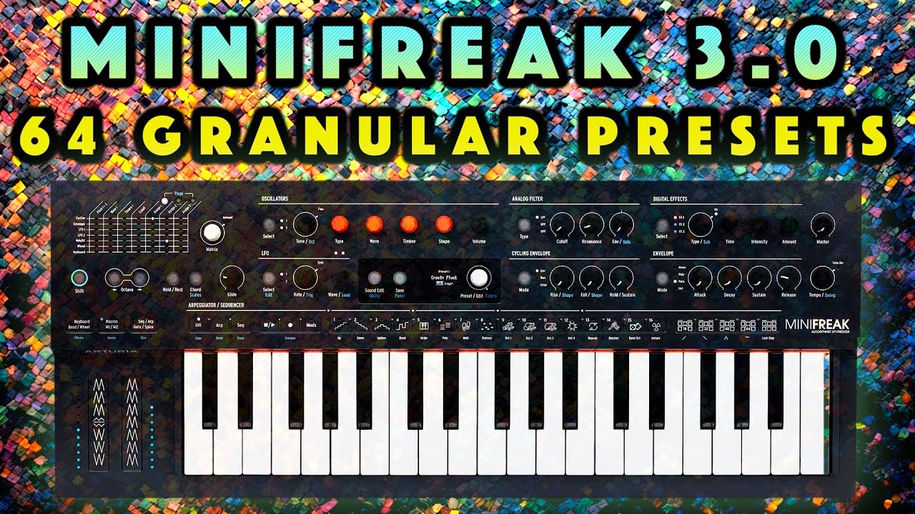Arturia Minifreak - COMPLETE BUNDLE (Pads, Keys, Basses, Arps, FXs