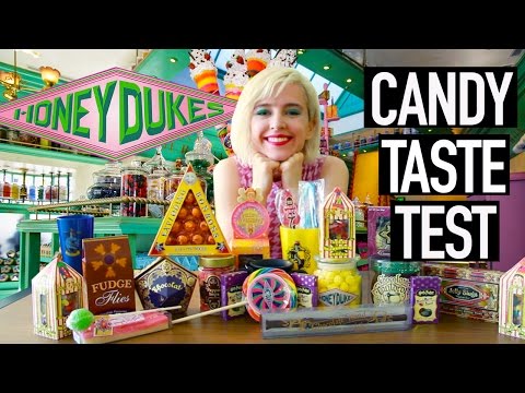 Trying All the Harry Potter Candy from Honeydukes | Harry Potter Haul