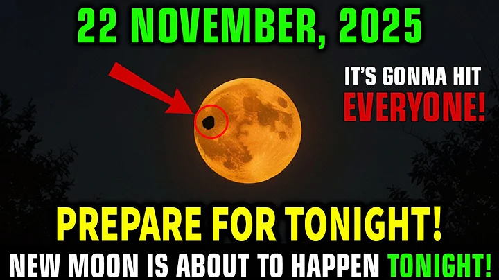 November 22, 2025 — 6 MIRACLES Are Coming! The New Moon Just Called YOUR NAME! Cosmic Moon Shift