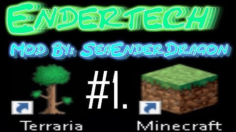 "Endertech" Minecraft mod by: SeaEnderDragon [EP 1]