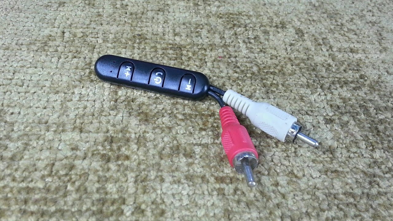 DIY: RCA Bluetooth Audio Receiver 