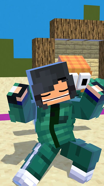 When lonely dancer enters squid game!! 🤣🤣🤣 #aphmau #minecraft #kolongocraft