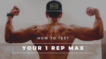 How to SAFELY Test Your 1 Rep Max