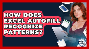 How Does Excel AutoFill Recognize Patterns? - Docs and Sheets Pro