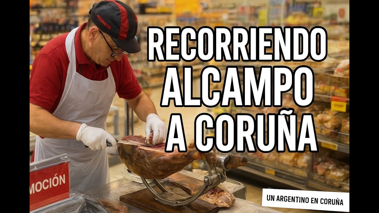 👉 Dentro del supermercado Alcampo en A Coruña 🇪🇸 | Así son los precios y productos en España