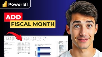 Hoe u een fiscale maand kunt toevoegen en sorteren in Power BI zonder kalendertabel (de eenvoudig...