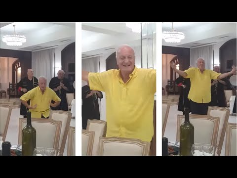 გივი სიხარულიძის ცეკვა 80 წლის ასაკში ძმაკაცების თხოვნით!