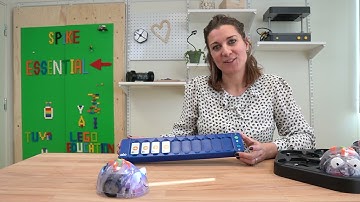 Blue-Bot programmeras med Tactile Reader